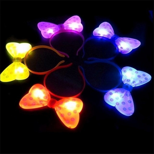 Promo Cotillon Luminoso 20 Vinchas Minnie Led !