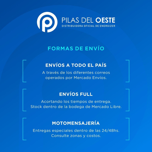 Imagen 5 de 8 de Pila Lrr44 Energizer A76 157 357 Tira Por 10