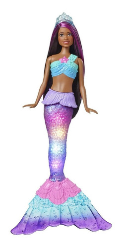 Barbie Dreamtopia Sirena Luces Centellantes Original Mattel