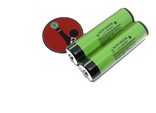 Pack 2 Bateria 18650 Panasonic Ncr18650b 3400mah Japonesa