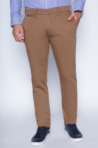 Pantalon Twill Slim /33 Marrón Fw2024 Ferouch