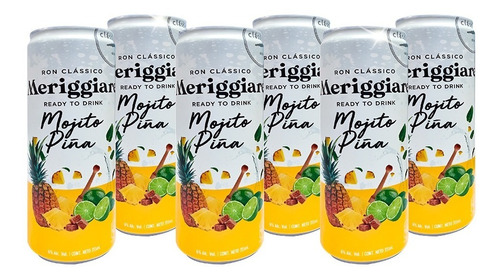 Six Pack Mojito Meriggiare Piña 355ml