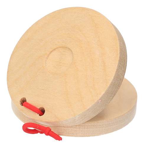 Baquetones Musicales De Madera Castanet Of Par Instrument Fi