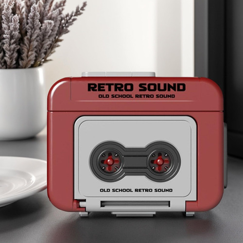 Mini Grabadora De Cinta Portátil Retro, Grabadora De Sonido