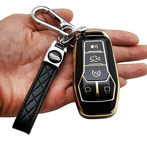 Carcasa Para Llaves, Chqlpbf Para Ford Key Fob Cover, Co