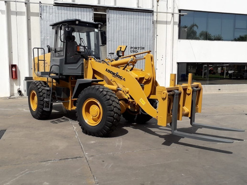 Pala Cargadora Forestal Lonking 347 125 Hp 3 T Porta Troncos