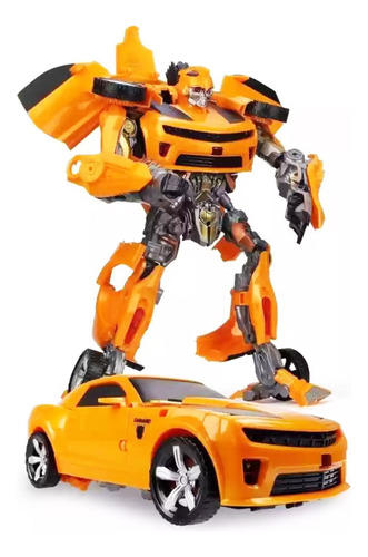 Transformer Bumblebee Robot 22cm Convertible En Auto Camaro!