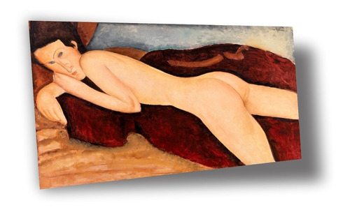 Lienzo Canvas Arte Contemporáneo Modigliani Desnudo Femenino