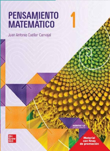 Libro Pensamiento Matemático 1. Bachillerato Dku