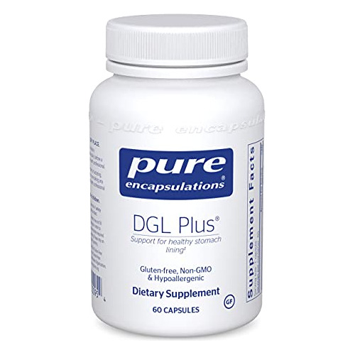 Pure Encapsulations Dgl Plus | Suplemento De Regaliz Desglic