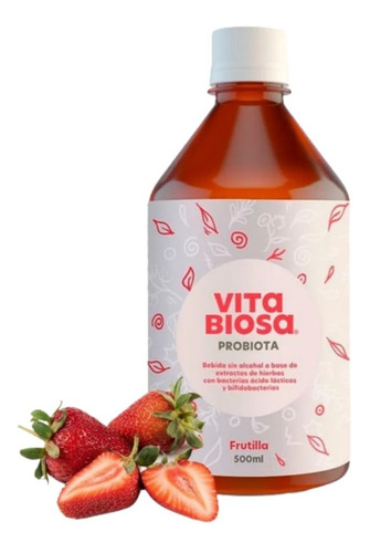 Probiótico Orgánico Bebida Vitabiosa Digestión Microbiota