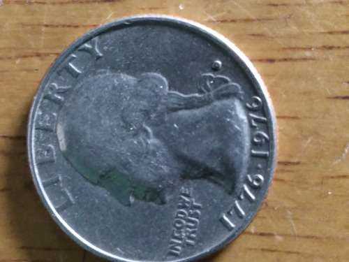 Imagen 1 de 2 de Moneda De Cuarto De Dólar Coleccionable