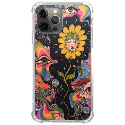 Funda Para iPhone 11 Pro Max Gialcenik Trippy Psychedelic Tp