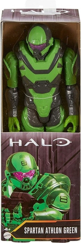 Halo Spartan Athlon Green Figura De Acción Mattel Incluye