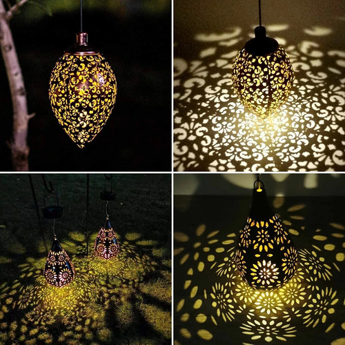 Lámpara De Luz Solar Al Aire Libre For Decoración Navideña