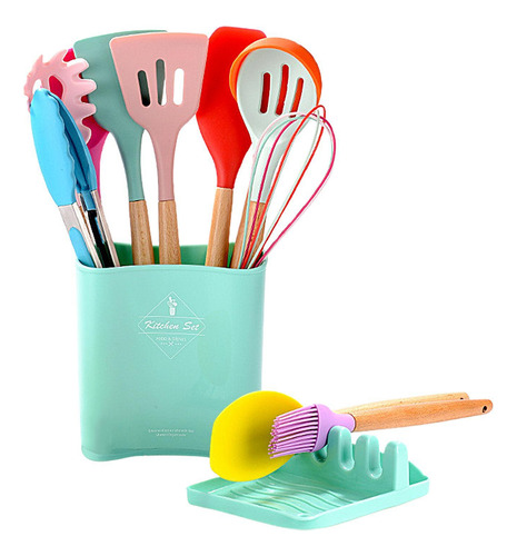 Juego De Utensilios De Cocina De Silicona Juego De Utensilio