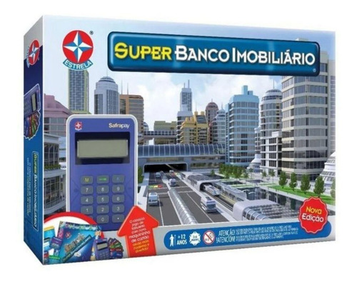 Imagem 1 de 1 de Jogo Super Banco Imobiliario