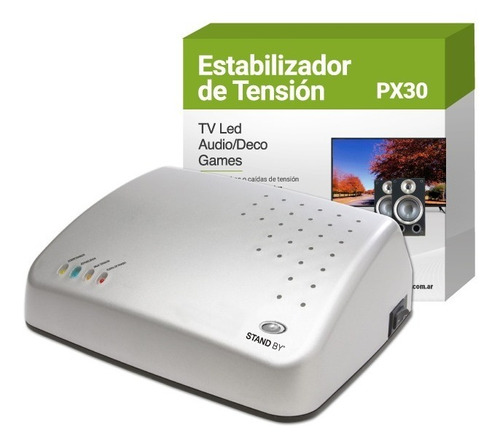 Estabilizador De Tensión Tv/deco/audio Px30 Anthay