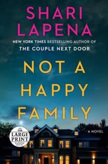 Libro Not A Happy Family Large Print - Lapena,shari
