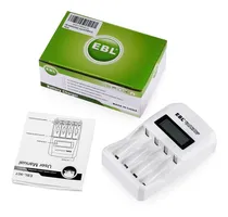 Comprar Cargador Baterias Aa Aaa Ebl + 4 Baterias Aaa 8000 Mah