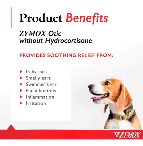 Tratamiento Ótico Para Mascotas Zymox Sin Hidrocortisona 4