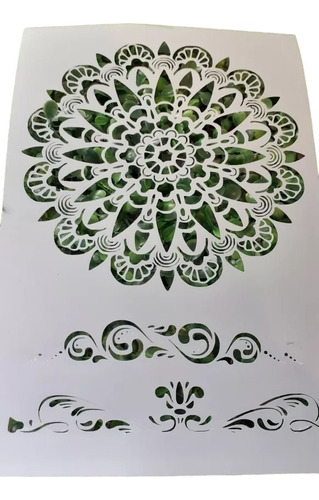 Stencil Mandala N 19