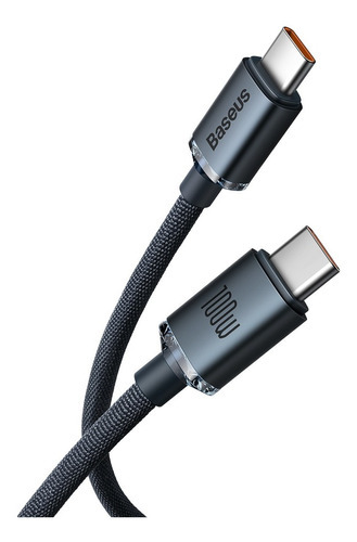 Cable Usb-c/usb-c 100w Para Macbook iPad Samsung / Baseus