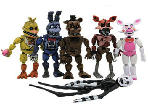 Fnaf Toys Bonnie Foxy Freddy Fazbear - Figura De Acción