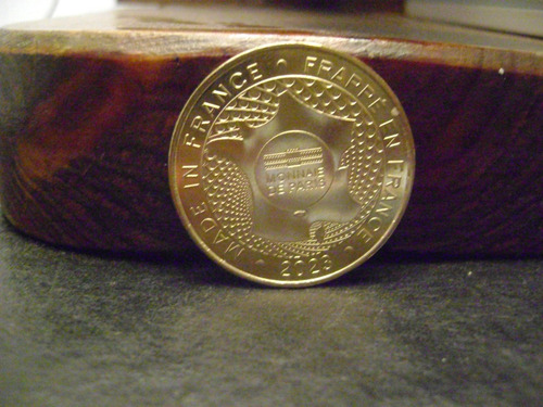 Medalla 5 Moneda Coleccion Torre Eiffel Monnaie Paris 2023 (Usado)
