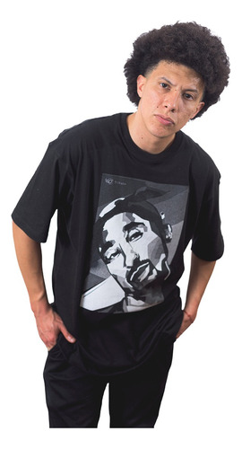 Remera Hombre Manga Corta Keel Over Tupac S24