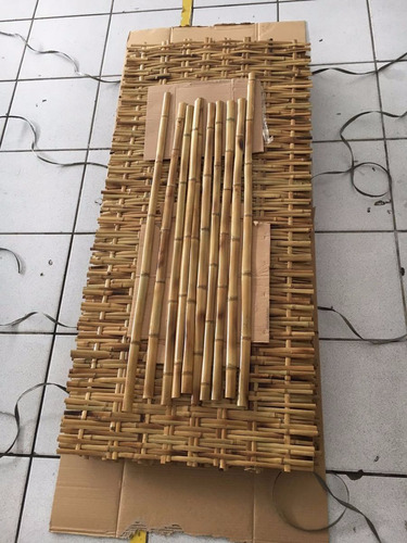 1 Placa 1x1,5 Forro De Bambu, Pergolados, Gazebos Lindo