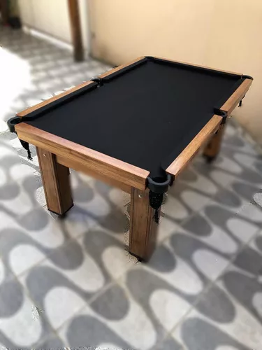 Mesa de sinuca e bola de bilhar com textura de veludo número 1 a