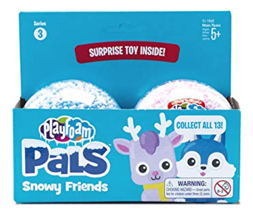 Educational Insights Playfoam Pals Snowy Friends 2-pack, Fid