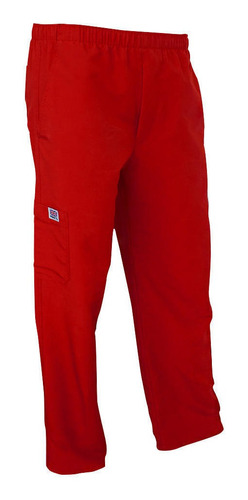 Pantalón Hombre Rojo Mike's Antifluido Uniformes Clínicos