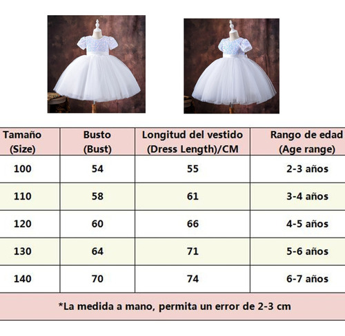 Vestido Elegante De Tul Para Fiesta De Niña Con Flores, Vest