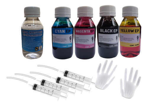 Tinta Gink P Epson L3210 L3250 L4150 L5290 Destapainyectores