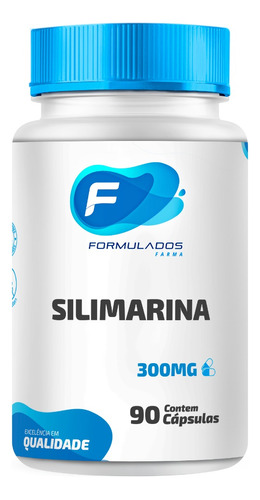 Silimarina - Protetor Do Fígado - 300mg - 90 Cápsula