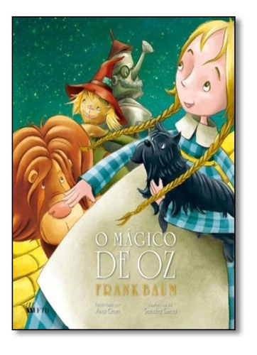 O mágico de Oz, de FRANK BAUM. Editorial FTD (PARADIDATICOS), tapa mole en português