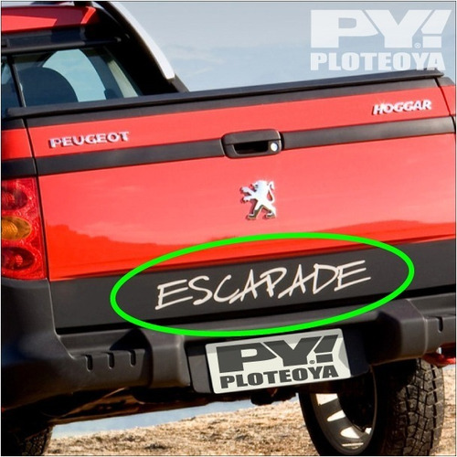 Calco Peugeot Hoggar Escapade De Porton - Ploteoya