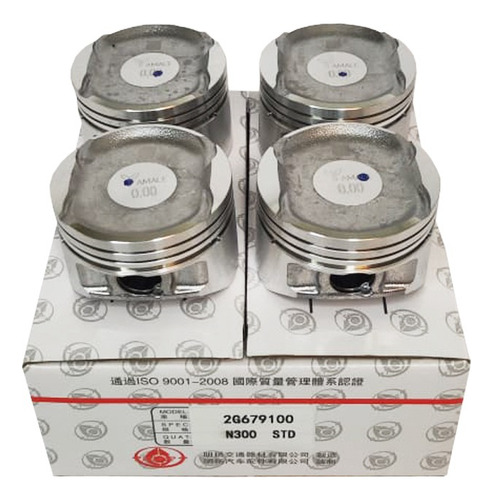 Juego Piston Para Std Chevrolet Spark Gt 1.2 2010-2019 B12