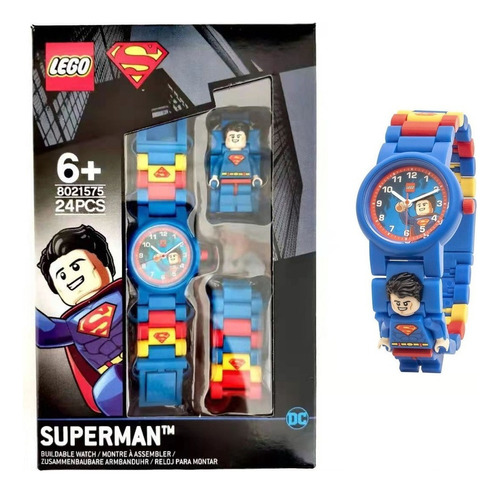 111 Reloj Lego Superman Minfigure Link 8021575