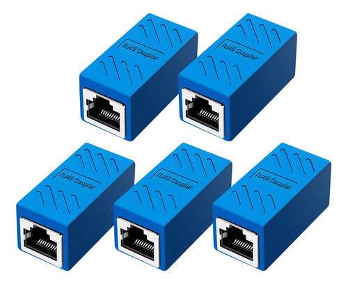 Zuzong - Conector De Extensin Ethernet Rj45, Acoplador Ether