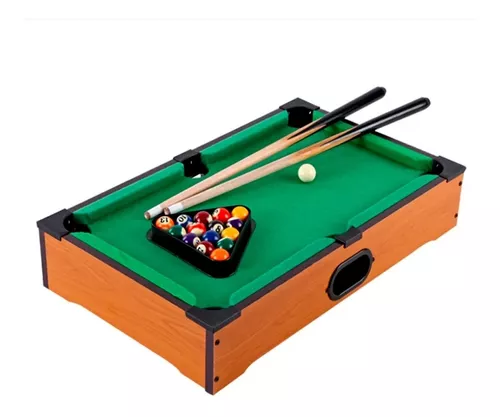 Mini Mesa De Sinuca Bilhar Snooker Portátil Jogo Brinquedo em