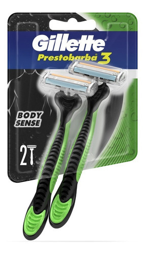 Maquina De Afeitar Gillette Prestobarba 3 Body Sense