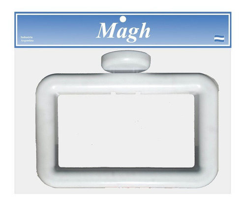 Kit Accesorios Baño Plastico Magh White
