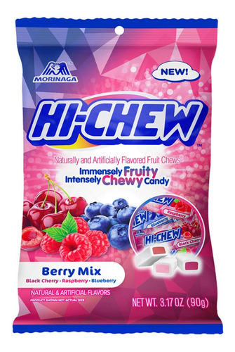 Dulce Hi Chew Sabor Berry, Morinaga , 90 G