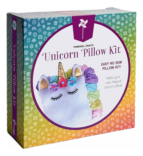 Kit De Almohada Unicornio - Kit De Manualidades Unicornio...