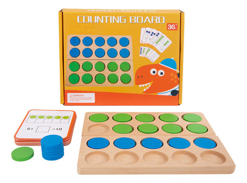 Tabla De Madera Matemática Para Bebés Y Niños Pequeños Monte