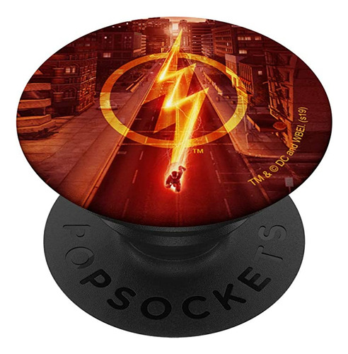 The Flash Tv Series Lightning Streak Popsockets Popgrip: Ag