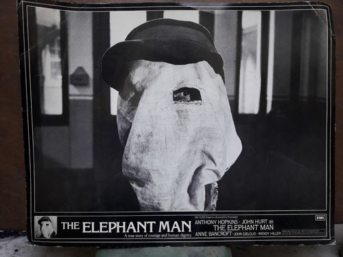 The Elephant Man. John Hurt. Lobby Card Original